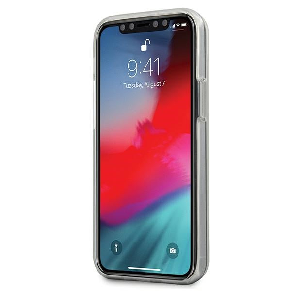 Guess GUHCP12S3D4GIRBL iPhone 12 mini 5.4" iridescent/opal hardcase 4G 3D Pattern Collection
