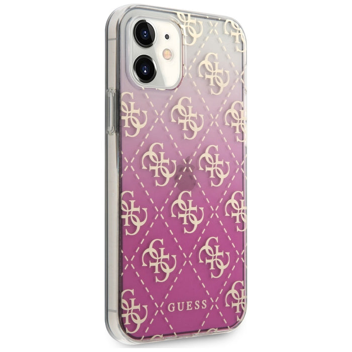 Guess GUHCP12SPCU4GGPI iPhone 12 mini 5.4" pink/pink hardcase 4G Gradient