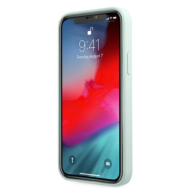 Guess GUHCP12LLSVSBF iPhone 12 Pro Max 6.7&quot; blue fuchsia/blue fuschia hardcase Silicone Vintage