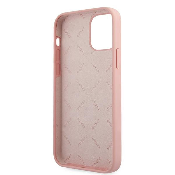 Guess GUHCP12LLSVSPG iPhone 12 Pro Max 6.7" rose green/green pink hardcase Silicone Vintage