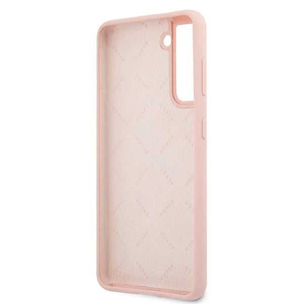 Guess GUHCS21MLSVSPI S21+ G996 pink/pink hardcase Script Vintage