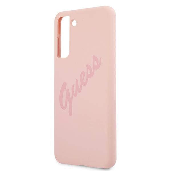 Guess GUHCS21MLSVSPI S21+ G996 pink/pink hardcase Script Vintage