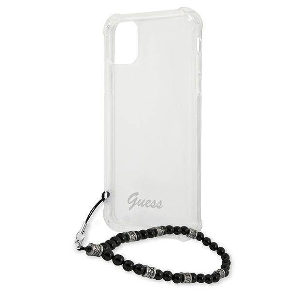Guess GUHCP12LKPSBK iPhone 12 Pro Max 6.7" Transparent hardcase Black Pearl