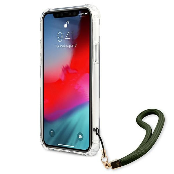 Guess GUHCP12MKSARKA iPhone 12/12 Pro 6.1" green/khaki hardcase Camo Collection