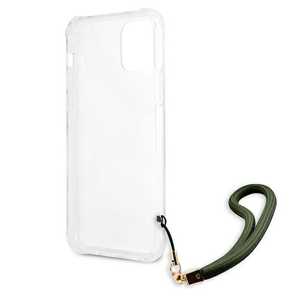 Guess GUHCP12MKSARKA iPhone 12/12 Pro 6.1" green/khaki hardcase Camo Collection
