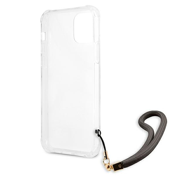 Guess Marble Collection iPhone 12 / iPhone 12 Pro Case - Gray