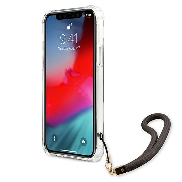 Guess Marble Collection iPhone 12 / iPhone 12 Pro Case - Gray