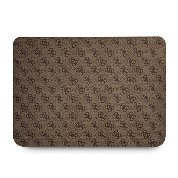 Guess 4G Big Logo case for a 13&quot; laptop - brown