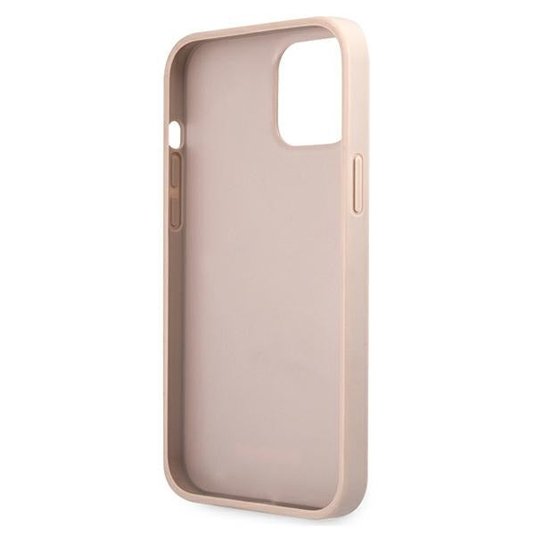 Guess 4G Big Metal Logo Case for iPhone 12 / 12 Pro - Pink