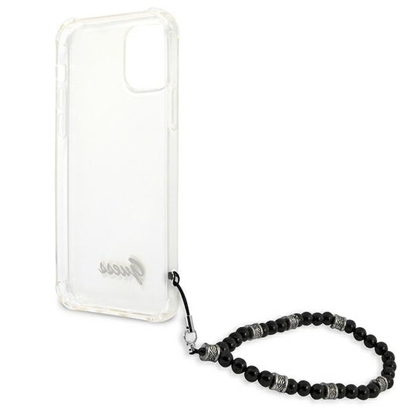 Guess GUHCP12MKPSBK iPhone 12/12 Pro 6.1&quot; Transparent hardcase Black Pearl