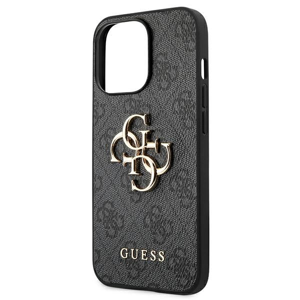 Guess GUHCP13X4GMGGR iPhone 13 Pro Max 6.7" grey/grey hardcase 4G Big Metal Logo