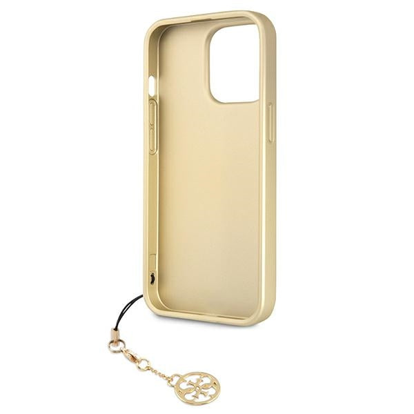 Guess GUHCP13XGF4GGR iPhone 13 Pro Max 6.7" grey/grey hardcase 4G Charms Collection