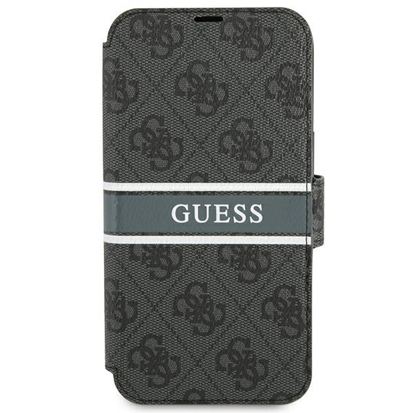 Guess GUBKP13S4GDGR iPhone 13 mini 5.4&quot; grey/grey book 4G Stripe