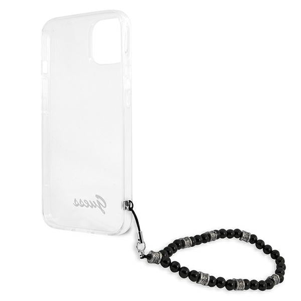Guess GUHCP13MKPSBK iPhone 13 6.1&quot; Transparent hardcase Black Pearl