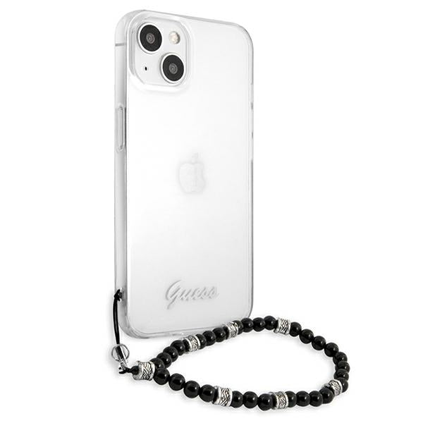 Guess GUHCP13MKPSBK iPhone 13 6.1&quot; Transparent hardcase Black Pearl