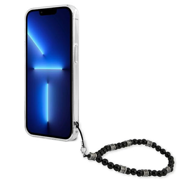 Guess GUHCP13SKPSBK iPhone 13 mini 5.4" Transparent hardcase Black Pearl