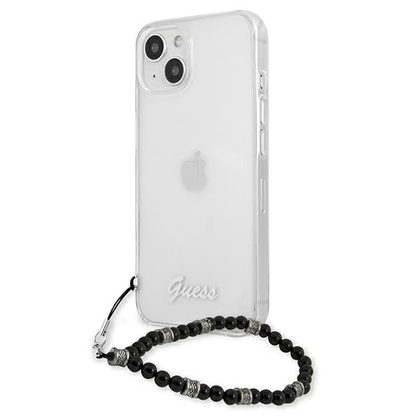 Guess GUHCP13SKPSBK iPhone 13 mini 5.4" Transparent hardcase Black Pearl