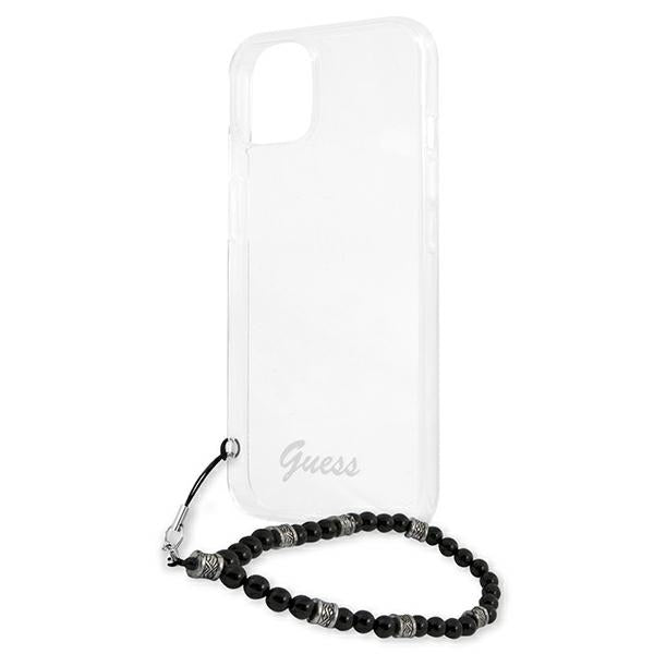 Guess GUHCP13SKPSBK iPhone 13 mini 5.4&quot; Transparent hardcase Black Pearl