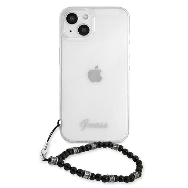 Guess GUHCP13SKPSBK iPhone 13 mini 5.4&quot; Transparent hardcase Black Pearl