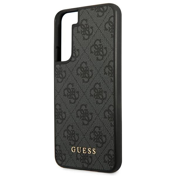Guess GUHCS22SG4GFGR S22 S901 gray/gray hard case 4G Metal Gold Logo