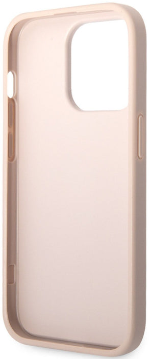 Guess GUHCP15X4GMGPI iPhone 15 Pro Max 6.7" pink/pink hardcase 4G Big Metal Logo