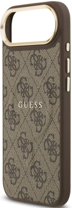 Guess 4G PU Classic Logo MagSafe Case for iPhone 17 Air - Brown