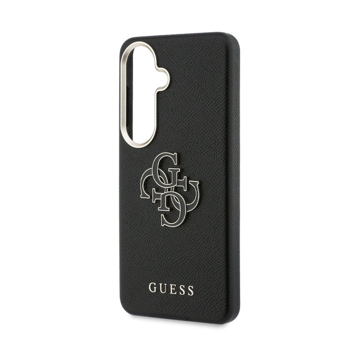 Guess Grained Big 4G Metal Logo case for Samsung Galaxy S26+ - black