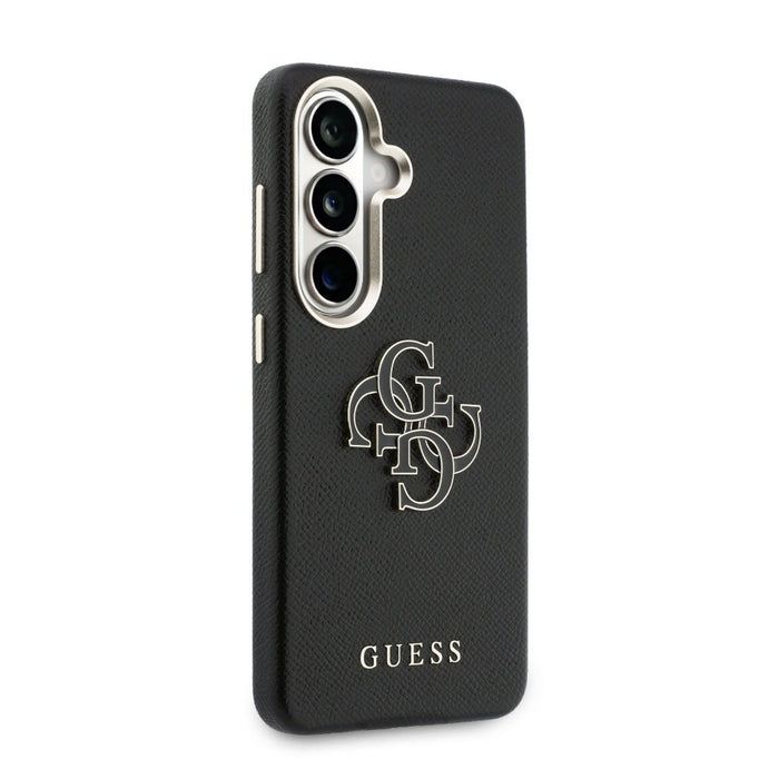 Guess Grained Big 4G Metal Logo case for Samsung Galaxy S26+ - black