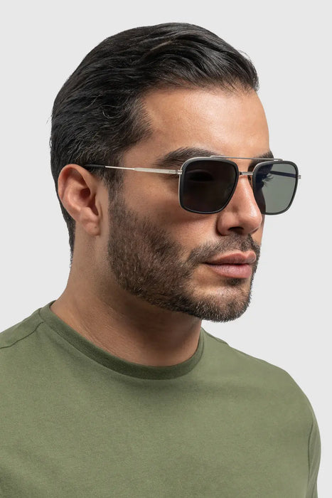 GUNNAR Baron Silver Sunglasses - Sunglasses