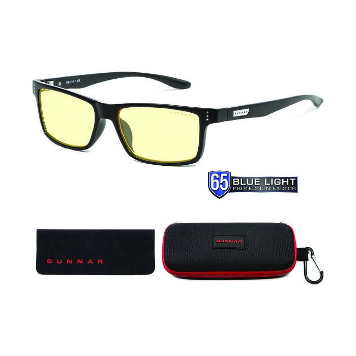 Children's computer glasses GUNNAR Cruz Teens, Amber Natural, Black