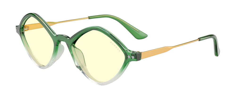 Computer Glasses GUNNAR Loki Asgard Edition - Emerald Gold Amber