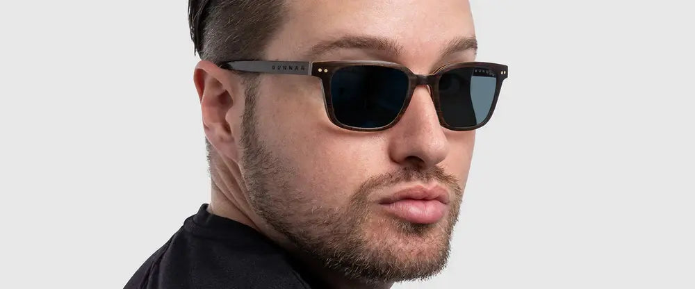 Computer glasses GUNNAR Muir Ebony (wood), Sun