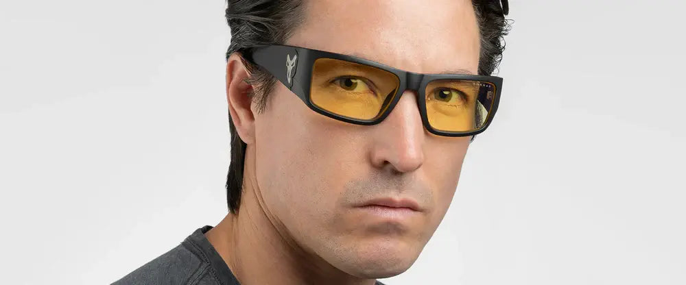 GUNNAR Overwatch Reaper Black Ash Computer Glasses - Amber