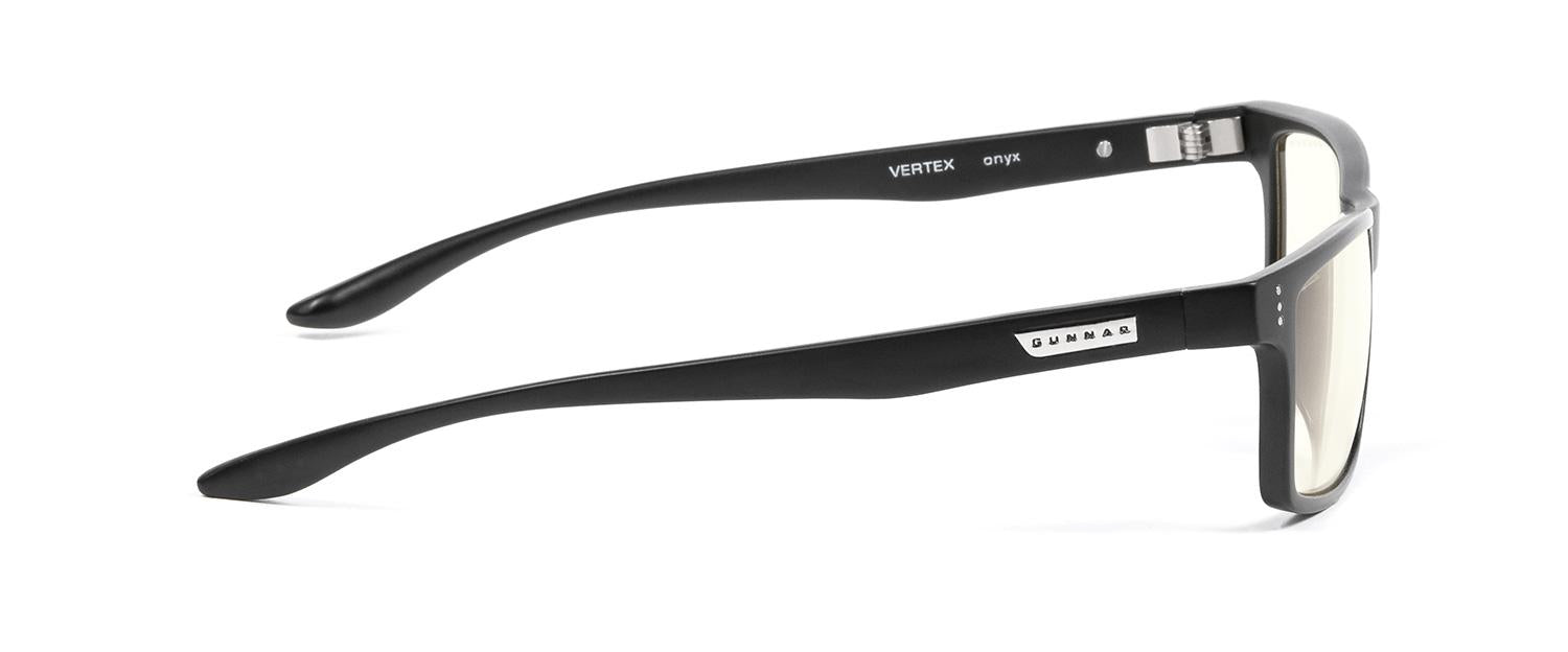 Computer glasses GUNNAR Vertex Onyx, Clear Natural, Black