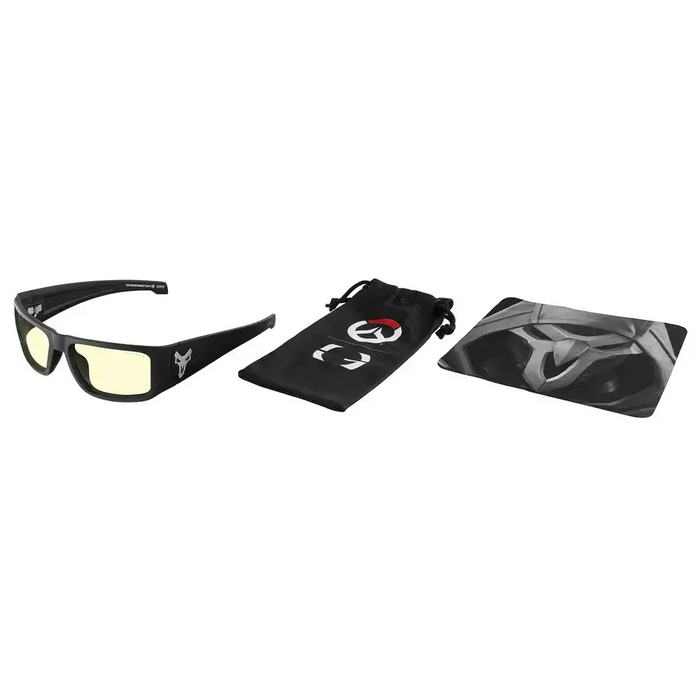 GUNNAR Overwatch Reaper Black Ash Computer Glasses - Amber - Компютърни и геймърски очила<<<Геймърска