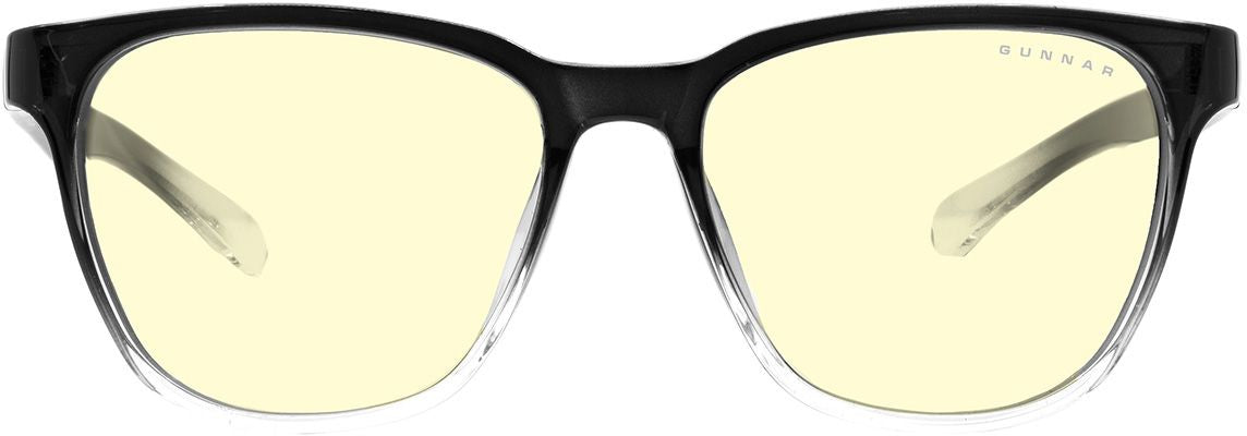 GUNNAR Berkeley Onyx Fade Computer Glasses, Amber, Black