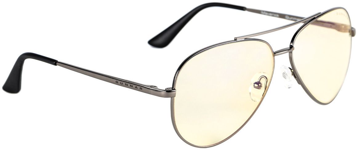 Computer glasses GUNNAR Maverick Gunmetal, Silver