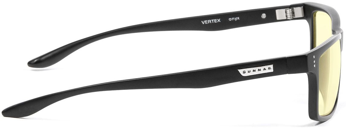 Computer glasses GUNNAR Vertex Onyx, Amber Natural, Black