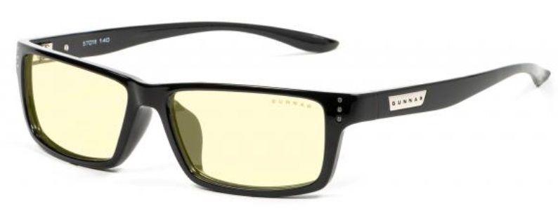 Computer glasses GUNNAR Riot Onyx, Amber, Black