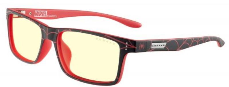 GUNNAR Cruz Kids Computer Glasses, Spider-Man Miles Morales Edition, Amber