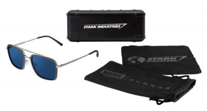 GUNNAR Baron Silver Sunglasses - Sunglasses