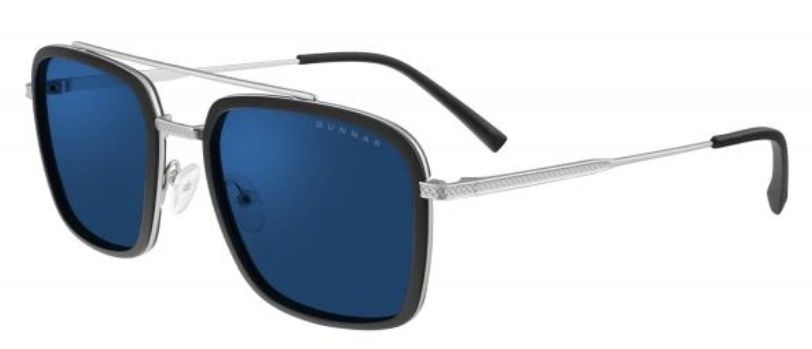 GUNNAR Baron Silver Sunglasses - Sunglasses