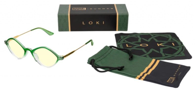 Computer Glasses GUNNAR Loki Asgard Edition - Emerald Gold Amber