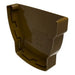 GUTTER PLUG A-LEFT BROWN ELEGANCE 140 DEVOREX ELEGANCE - Аксесоари<<<Улуци,тръби и канали<<<Строителни