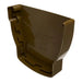 GUTTER PLUG A-RIGHT BROWN ELEGANCE 140 DEVOREX ELEGANCE - Аксесоари<<<Улуци,тръби и канали<<<Строителни