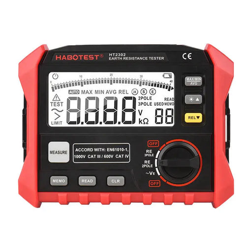 Habotest HT2302 Digital Earth Resistance Tester - Measuring tools<<<Tools<<<InnproXML