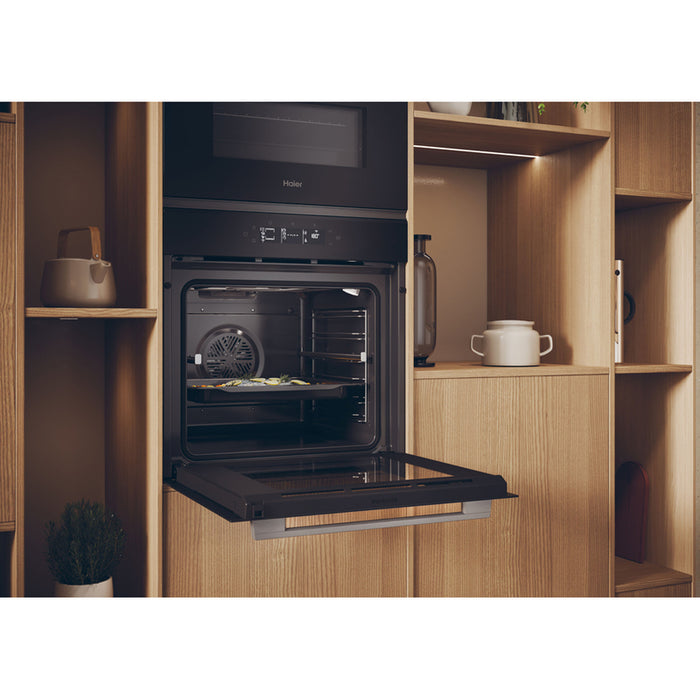 Built-in oven HAIER H6 ID25G3HTX 78 L, A++, TELESCOPIC SYSTEM, SOFT CLOSE