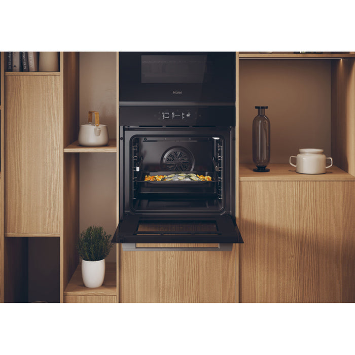 Built-in oven HAIER H6 ID25G3HTX 78 L, A++, TELESCOPIC SYSTEM, SOFT CLOSE