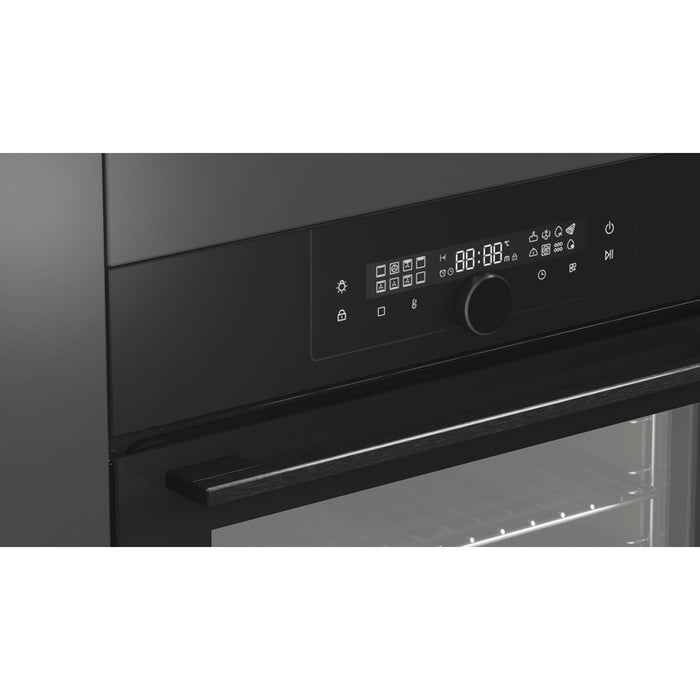 Built-in oven HAIER HOQ-F6QAN3GB/EE 72 L, A++, CATALYTIC PANELS, TELESCOPIC SYSTEM, SOFT CLOSE