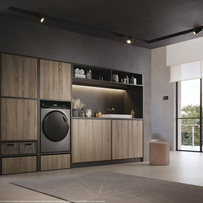 Washing Machine with Dryer HAIER HWD90-B14959 S8NUS/ANTHR. 1400 rpm